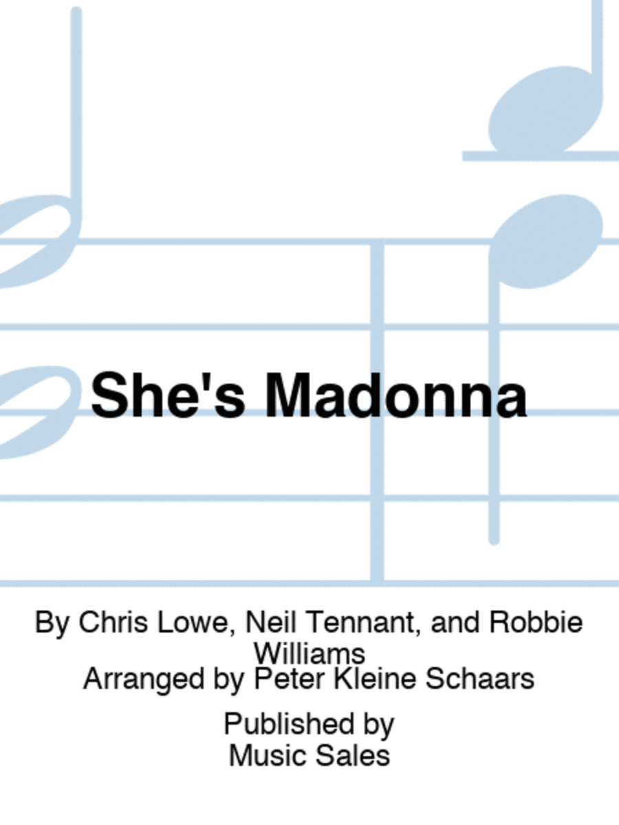 She's Madonna Fanfare Band scores gallery preview page 1