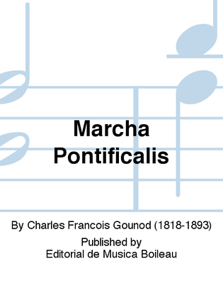 Book cover for Marcha Pontificalis