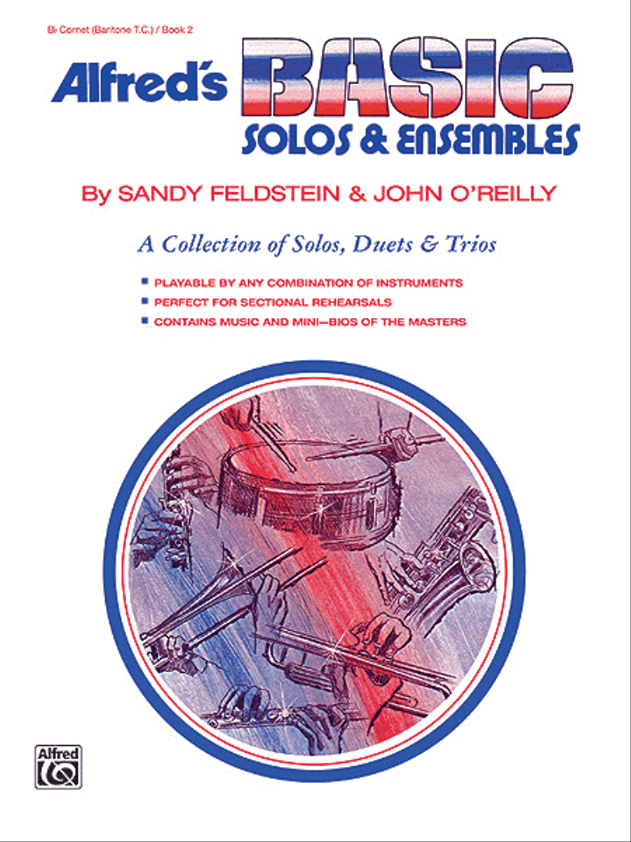 Alfred's Basic Solos and Ensembles, Book 2 Concert Band Methods scores gallery preview page 1