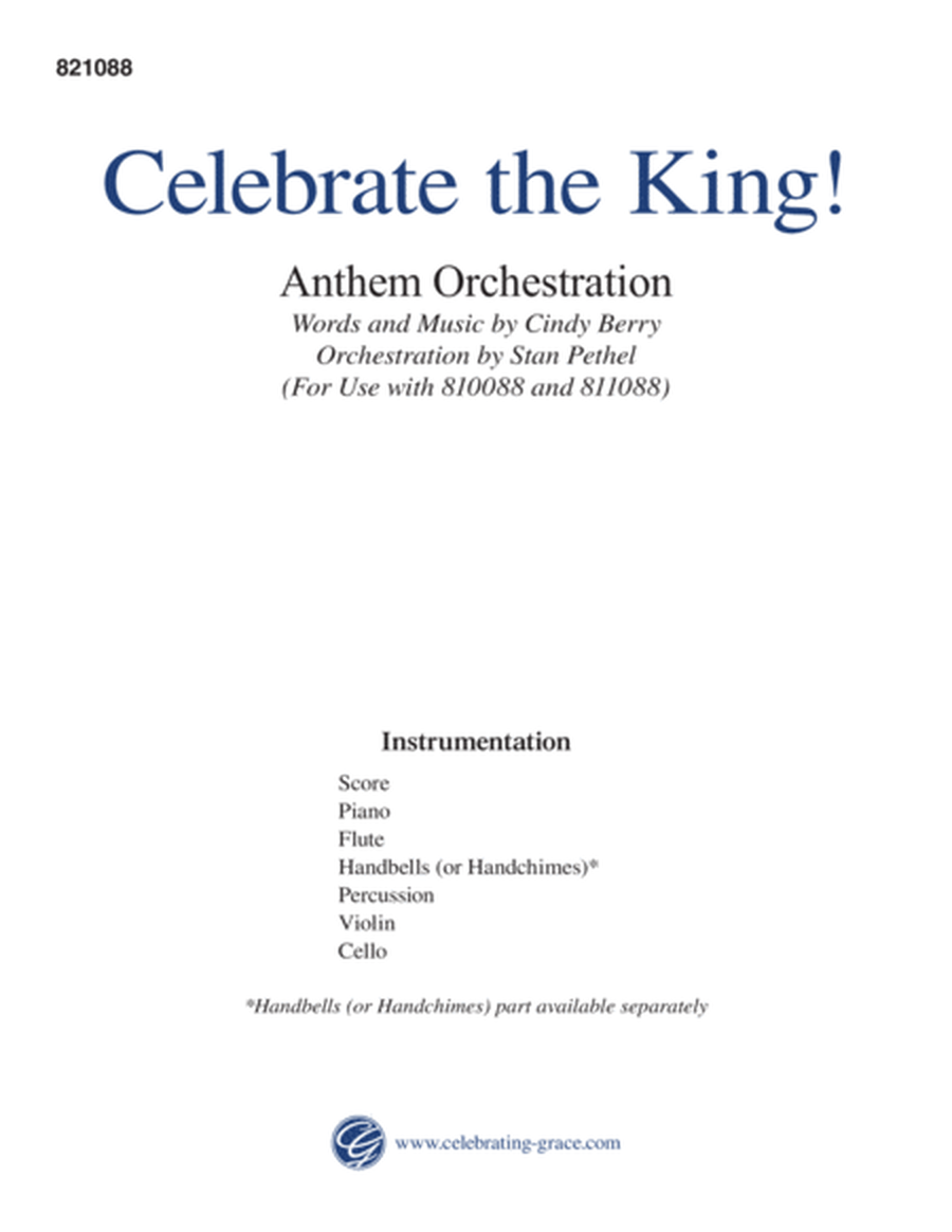 Celebrate the King! (Orchestration - Digital)