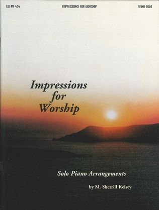 Book cover for Impressions for Worship- Vol. 1