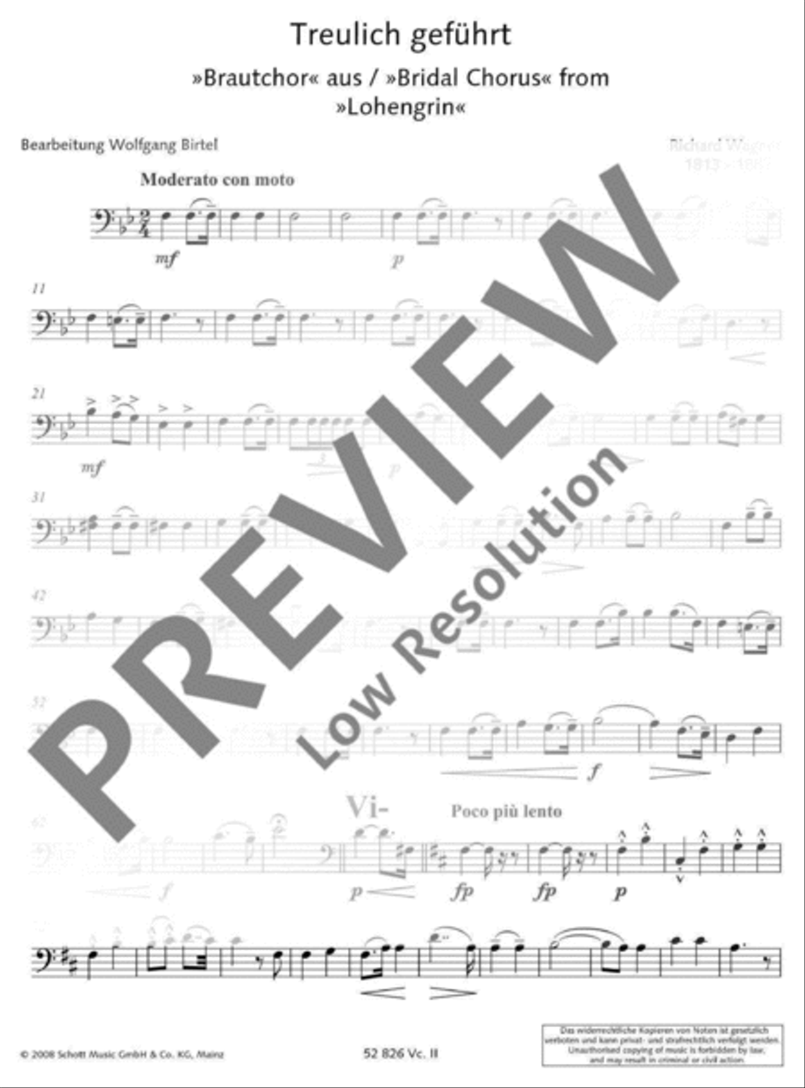 Treulich geführt Choir scores gallery preview page 11