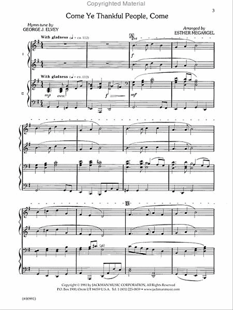 Two By Two - Vol. Two - Easy Piano Duets Easy Piano scores gallery preview page 2