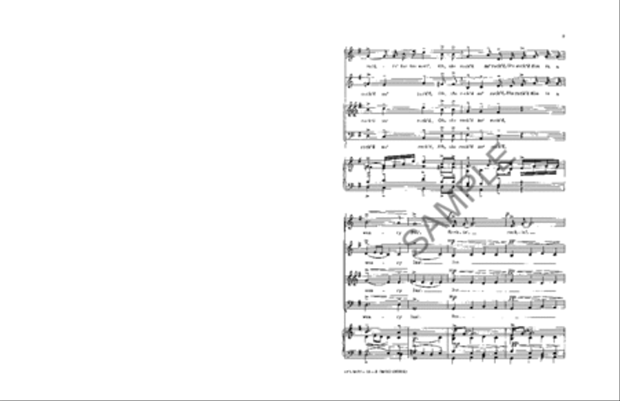 Hail Mary SATB 4-Part scores gallery preview page 2