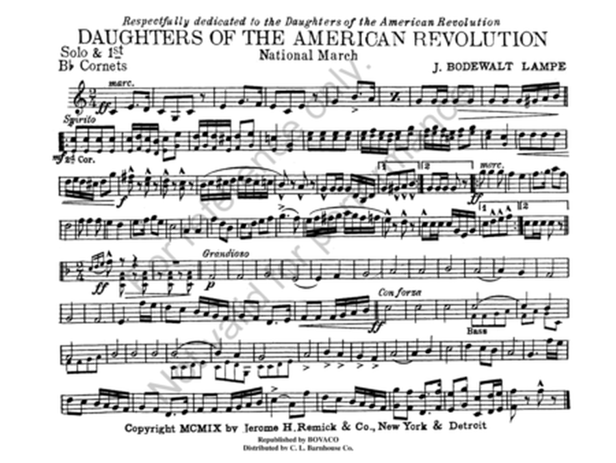 Daughters Of The American Revolution