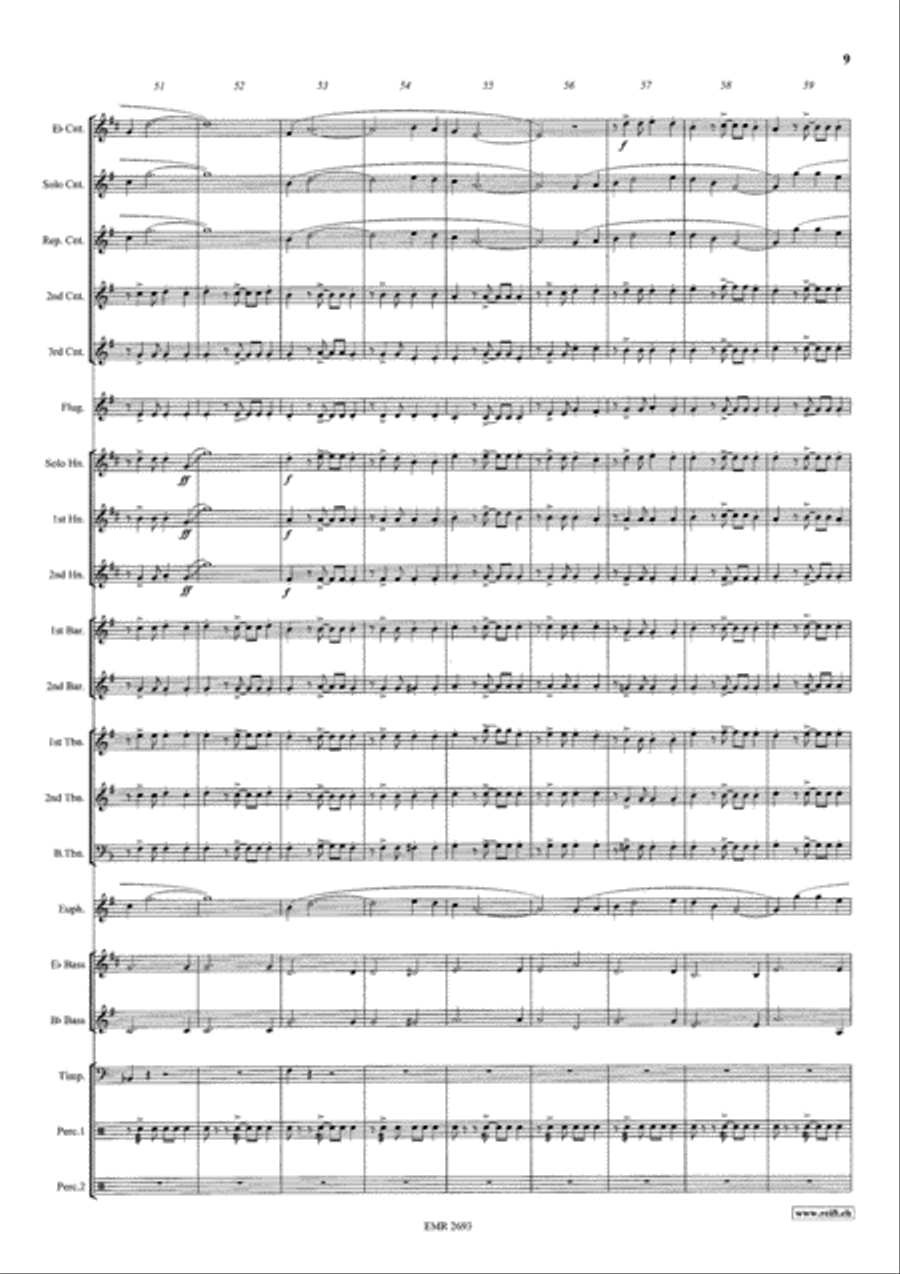 The Magnificent Seven Brass Band scores gallery preview page 10