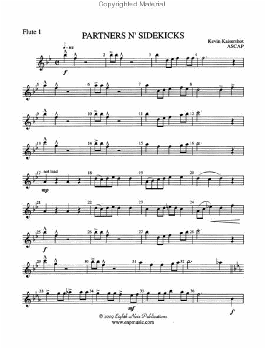 Partners n' Sidekicks Partners n' Sidekicks Flute Duet scores gallery preview page 3