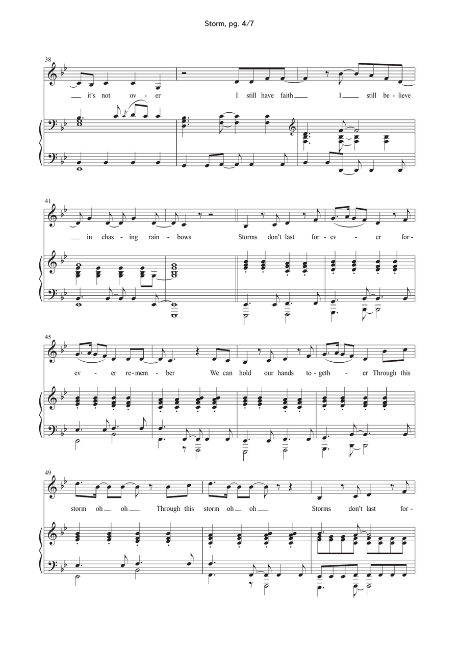 Storm (surie) Voice scores gallery preview page 4