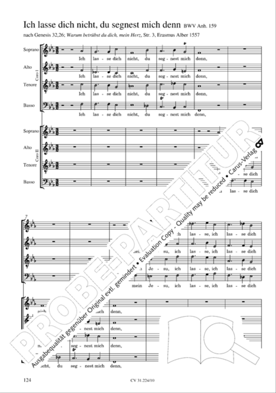 The complete motets (without Bc) Choir scores gallery preview page 131