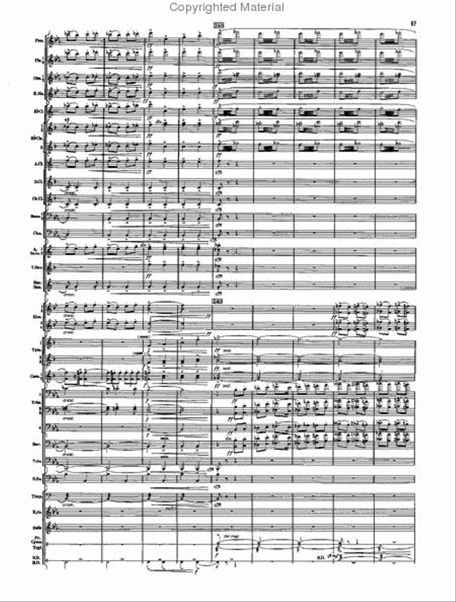 Armenian Dances, Part II Concert Band scores gallery preview page 65