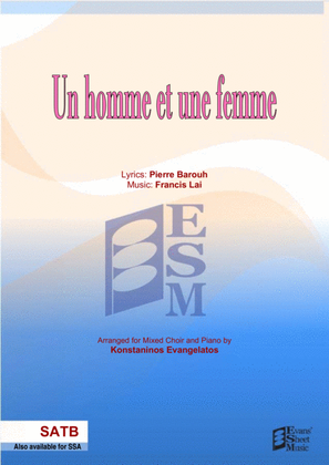 Book cover for Un Homme Et Une Femme