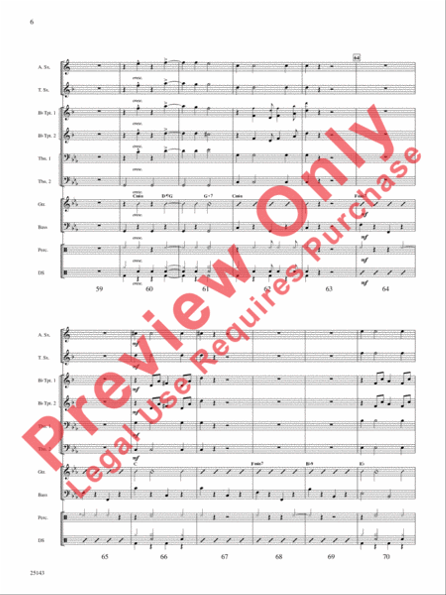 Blow, Gabriel, Blow Blow, Gabriel, Blow Choir scores gallery preview page 7
