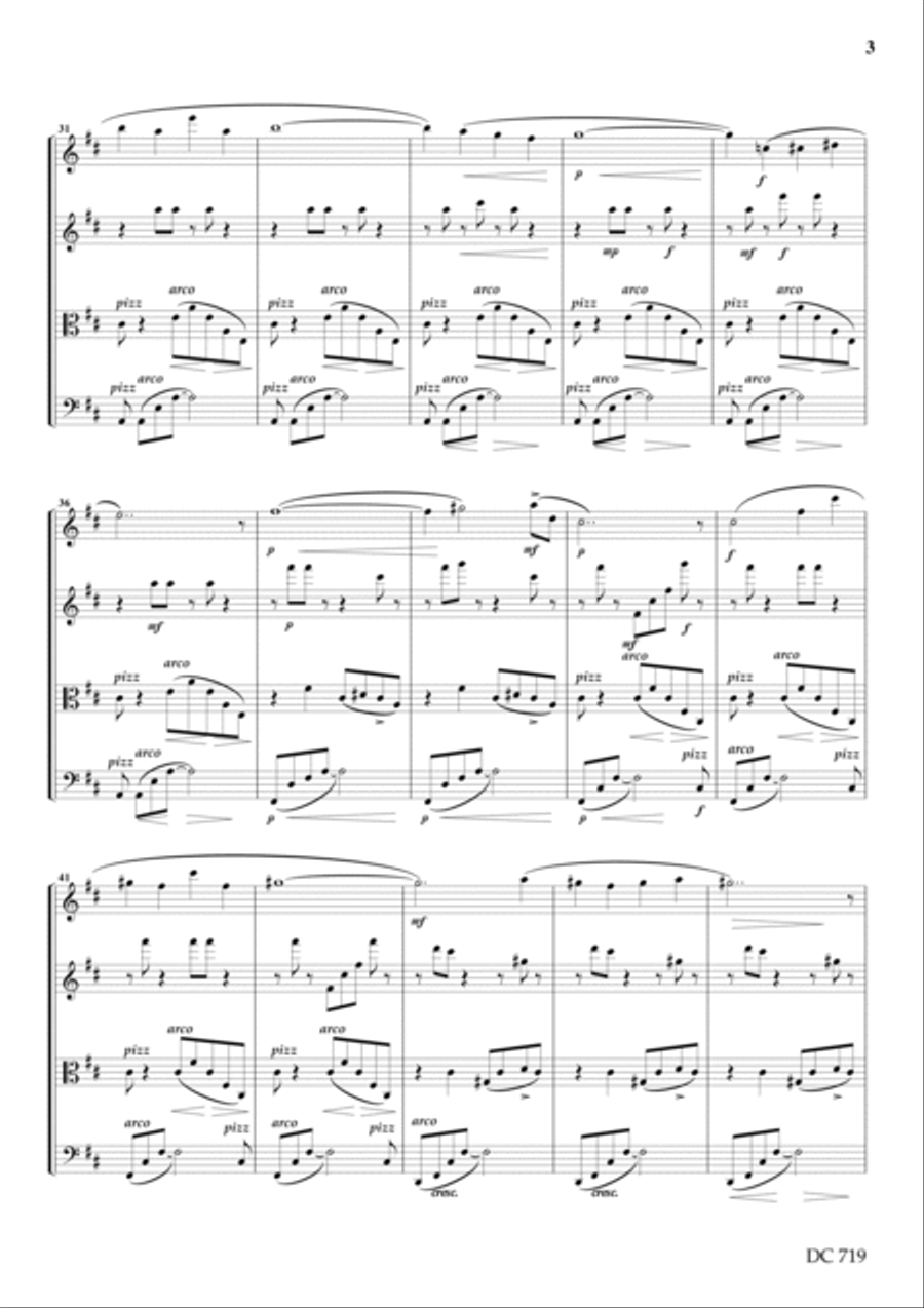 Quartetto Accademico Small Ensemble scores gallery preview page 3