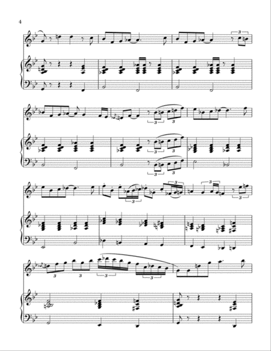 Harlem Nocturne Piano scores gallery preview page 5