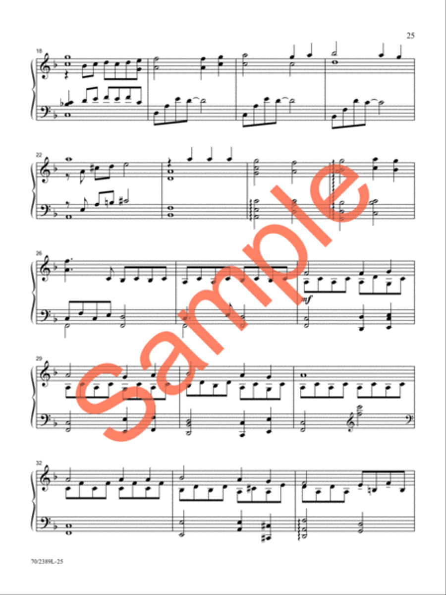 The Rugged Cross, the Empty Tomb Piano Solo scores gallery preview page 20