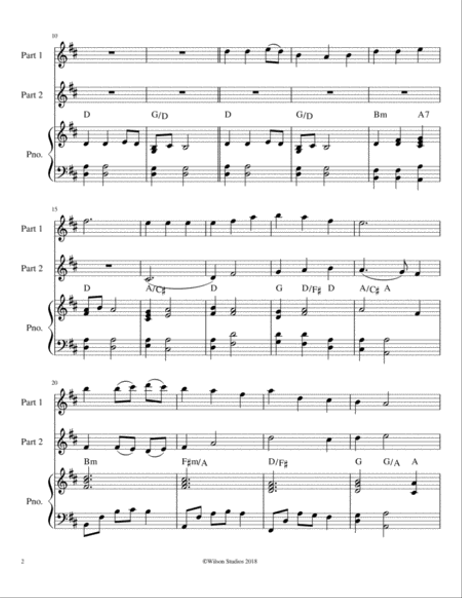Be Thou My Vision Flute scores gallery preview page 2