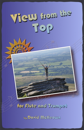 Book cover for View From The Top, for Flute and Trumpet Duet