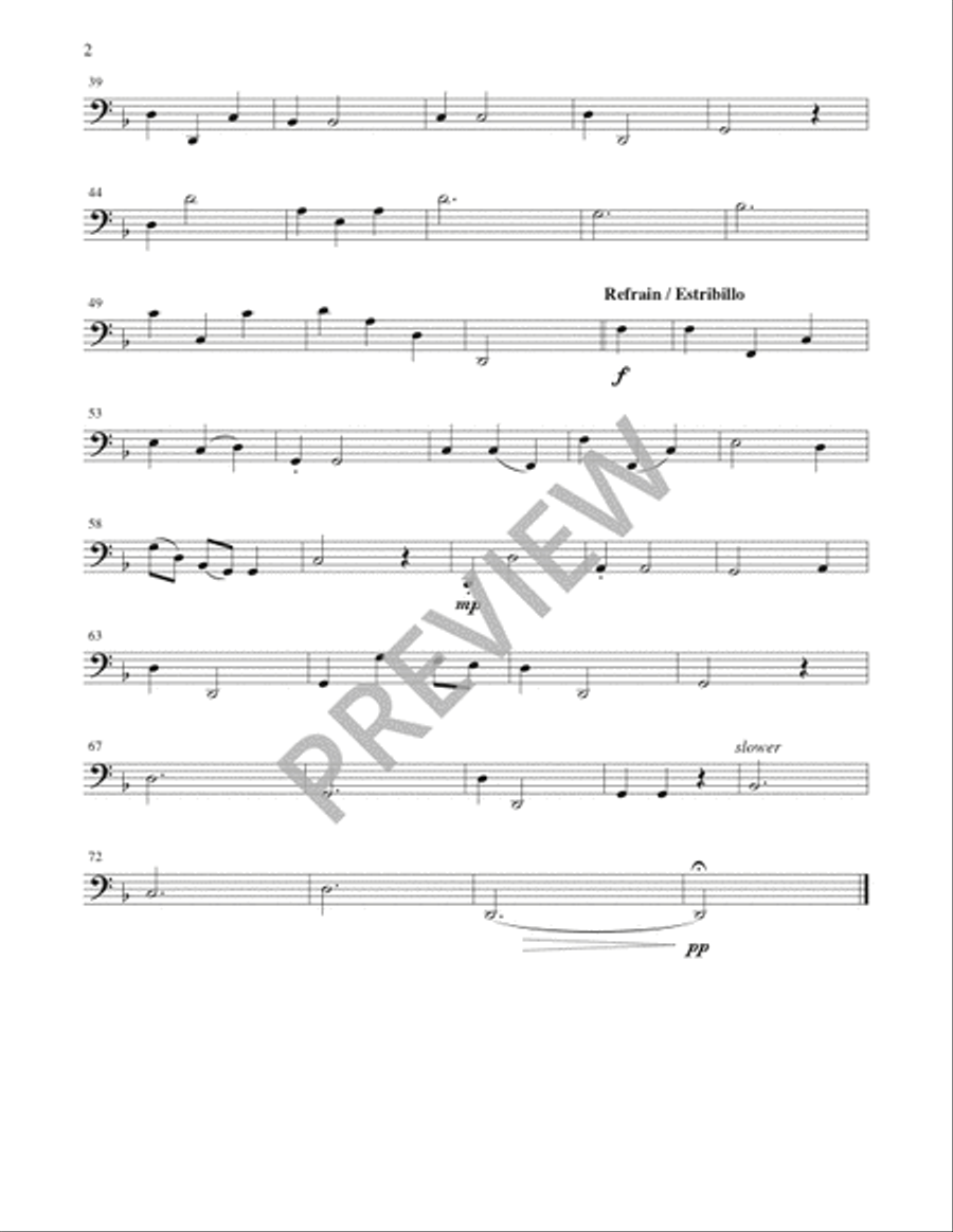 Alegre Luz - Instrument edition Cello scores gallery preview page 11