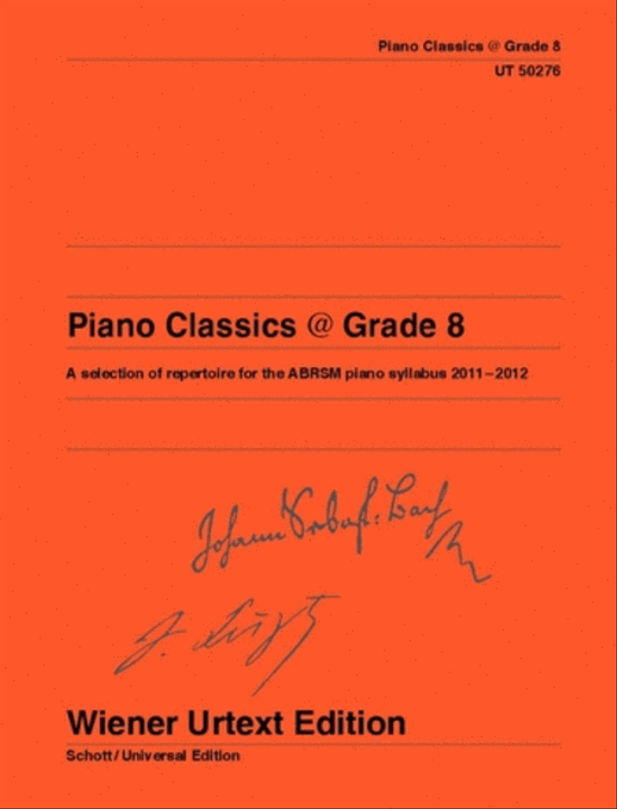 Piano Classics @ Grade 8 Chamber Music scores gallery preview page 1