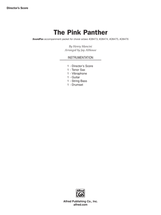 Book cover for The Pink Panther: Score