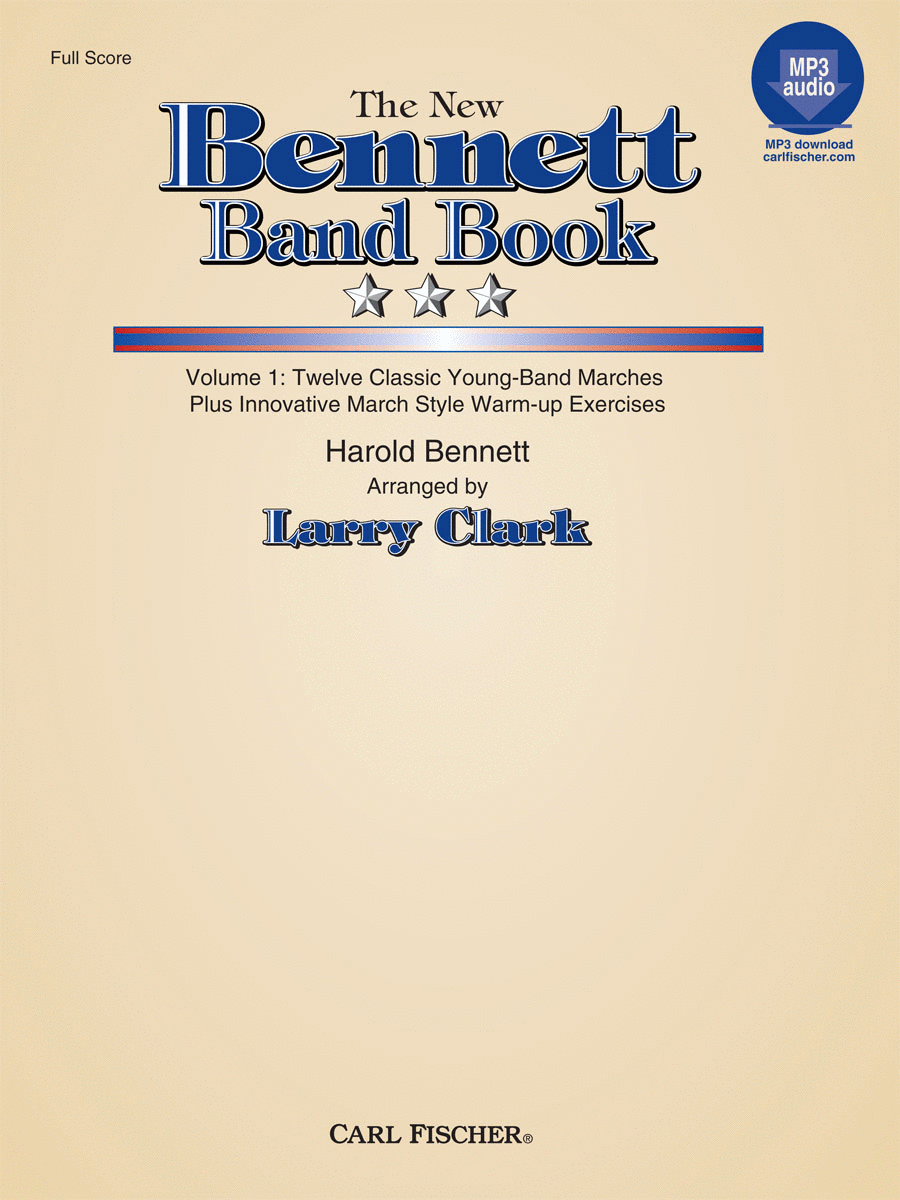 The New Bennett Band Book - Vol. 1 (Score with audio) Concert Band Methods scores gallery preview page 1