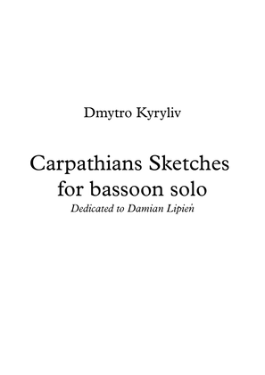 Carpathians Sketches for bassoon solo