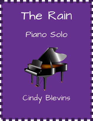 Book cover for The Rain, original piano solo