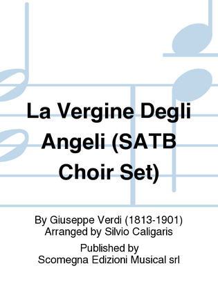 Book cover for La Vergine Degli Angeli (SATB Choir Set)