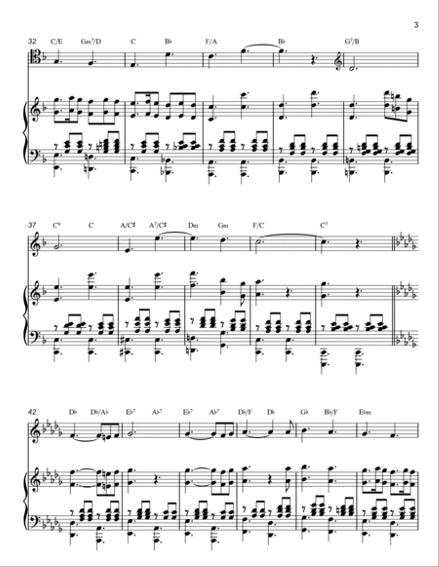 Train Bleu Piano scores gallery preview page 3