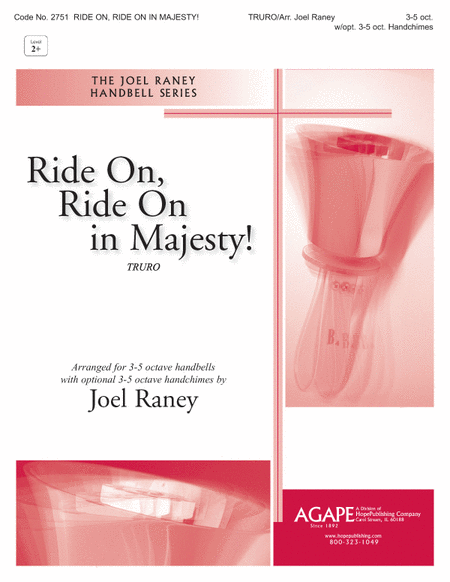 Ride On, Ride On in Majesty- 3-5 Oct. with opt. 3-5 oct. Handchimes