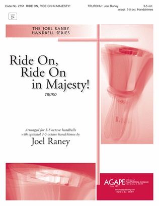 Book cover for Ride On, Ride On in Majesty- 3-5 Oct. with opt. 3-5 oct. Handchimes