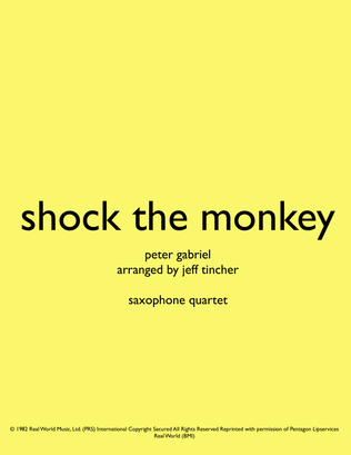 Shock The Monkey