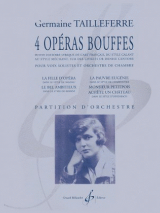 Book cover for 4 Operas Bouffes