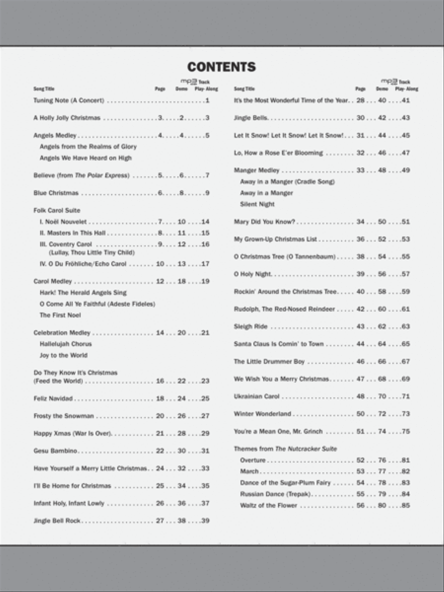 Ultimate Christmas Instrumental Solos for Strings String Orchestra scores gallery preview page 3