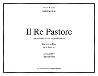 For Fun Folio Il Re Pastore