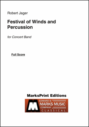 Festival of Winds and Percussion (Score)