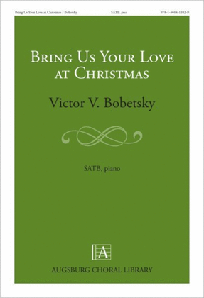 Book cover for Bring Us Your Love at Christmas