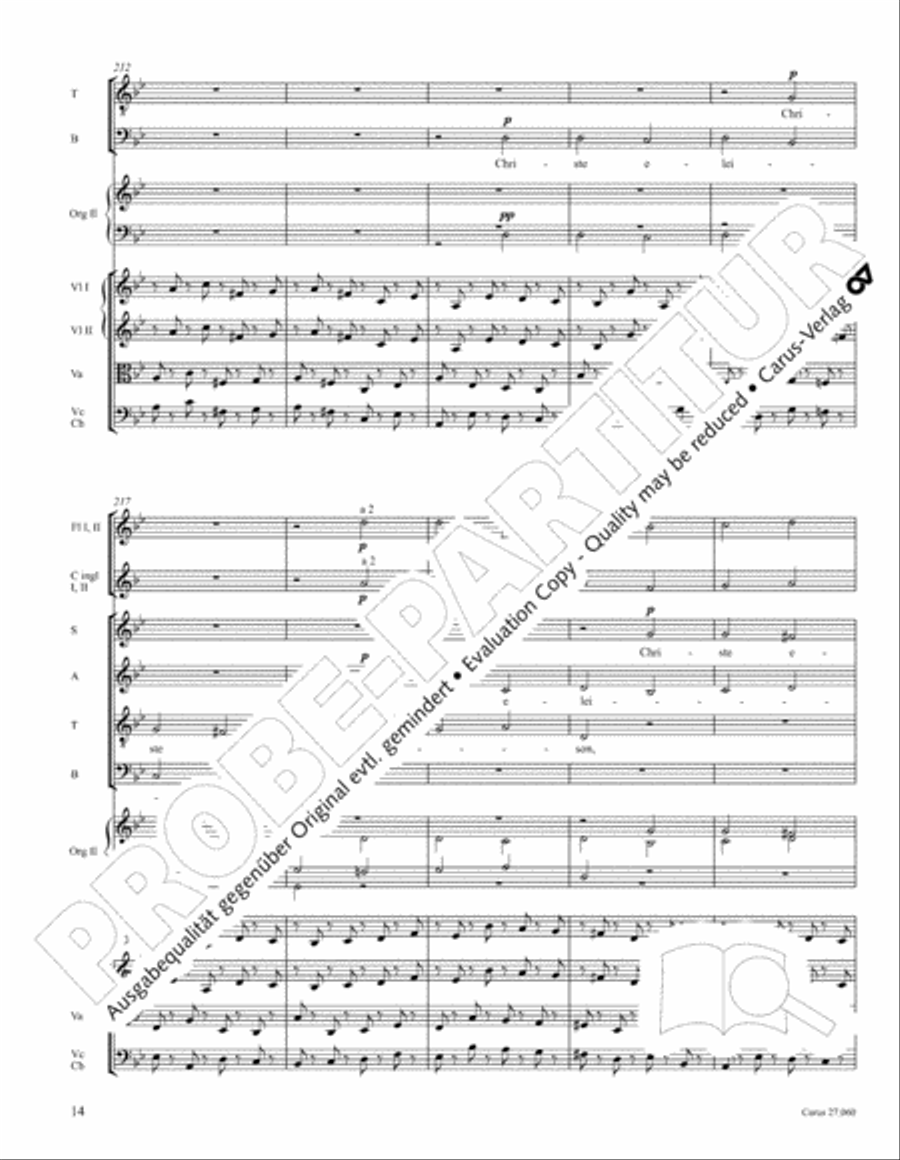 Messe a quatre voix 4-Part scores gallery preview page 25