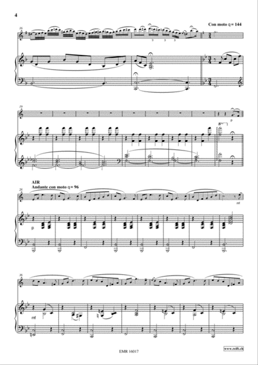 Variations On The Tyrolienne Clarinet Solo scores gallery preview page 5