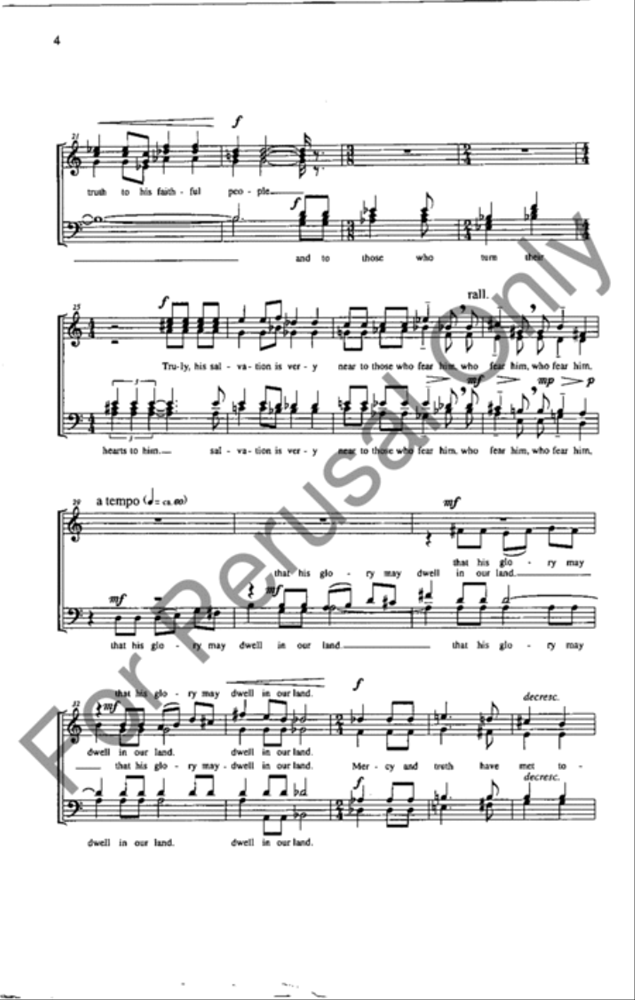 Show Us Your Mercy Show Us Your Mercy 4-Part scores gallery preview page 3