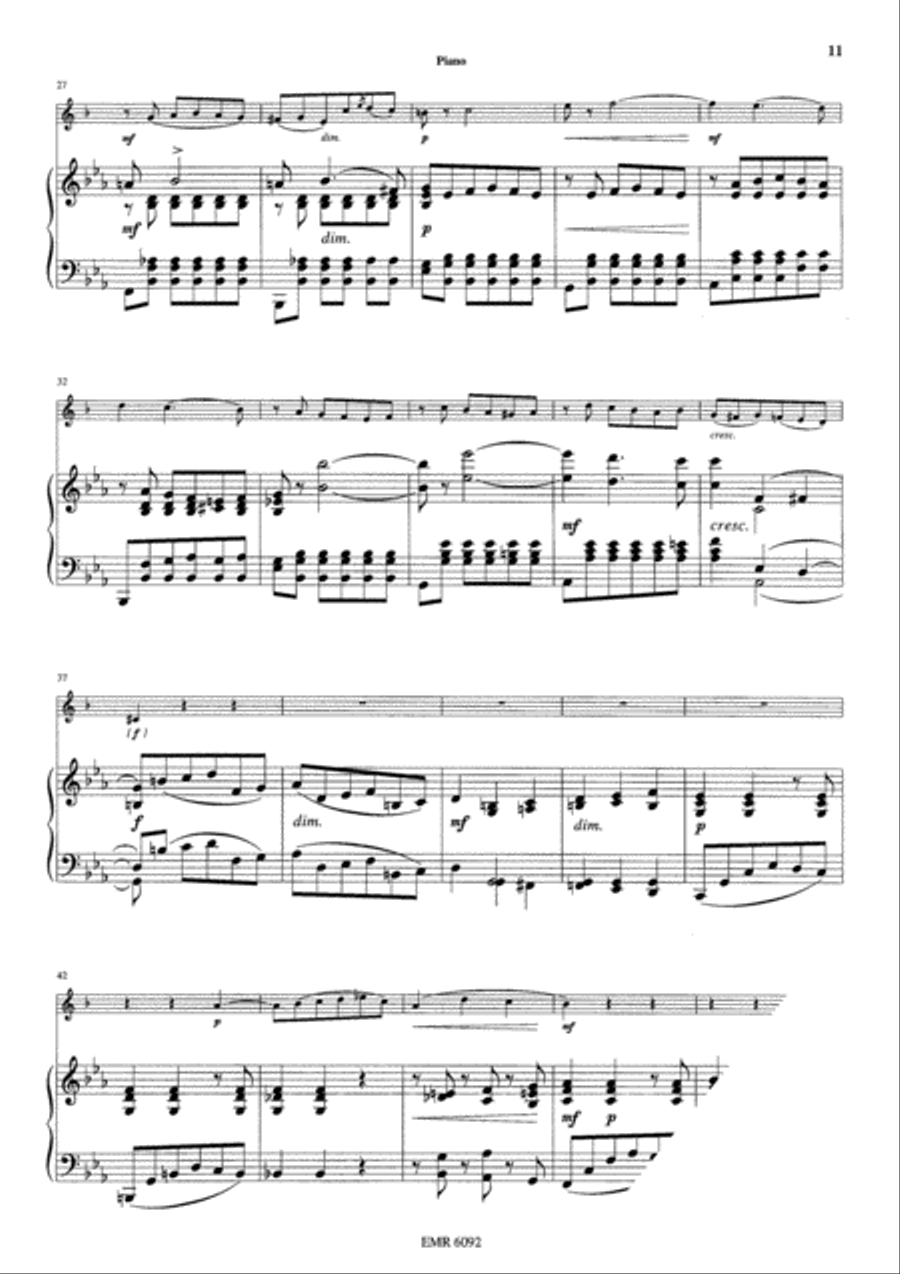 Sonate Op. 18 Cornet scores gallery preview page 11
