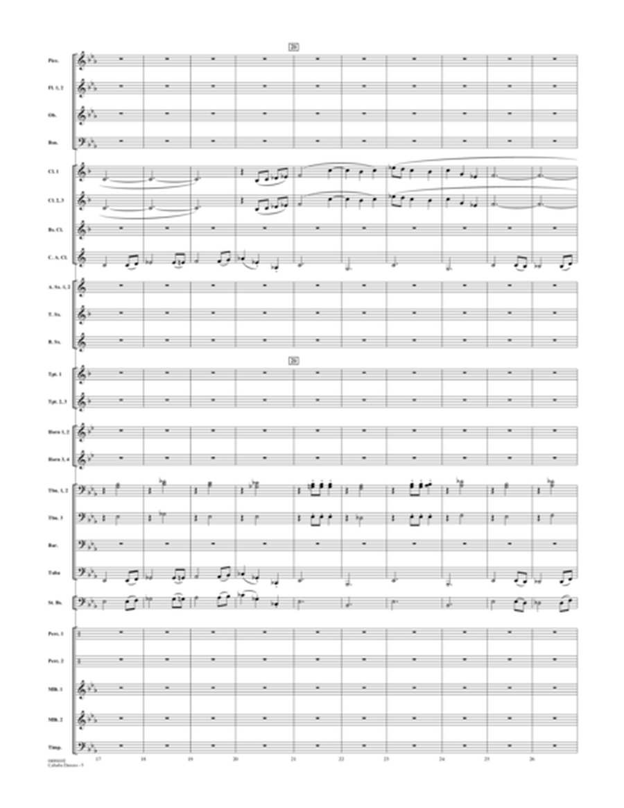 Cahaba Dances - Conductor Score (Full Score)