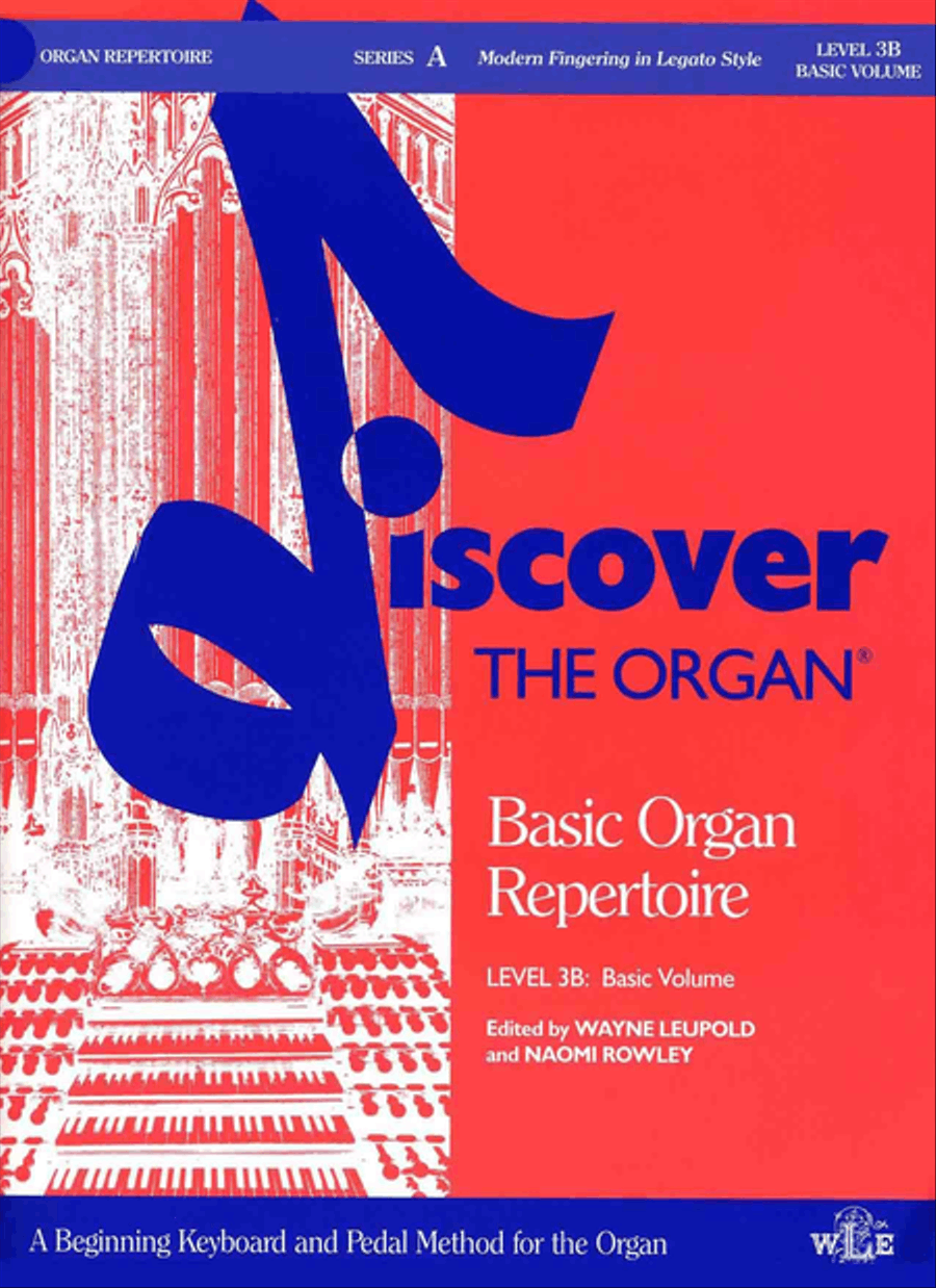 Discover the Organ, Level 3, Basic Organ Repertoire, Series A, Level 3B Organ scores gallery preview page 1