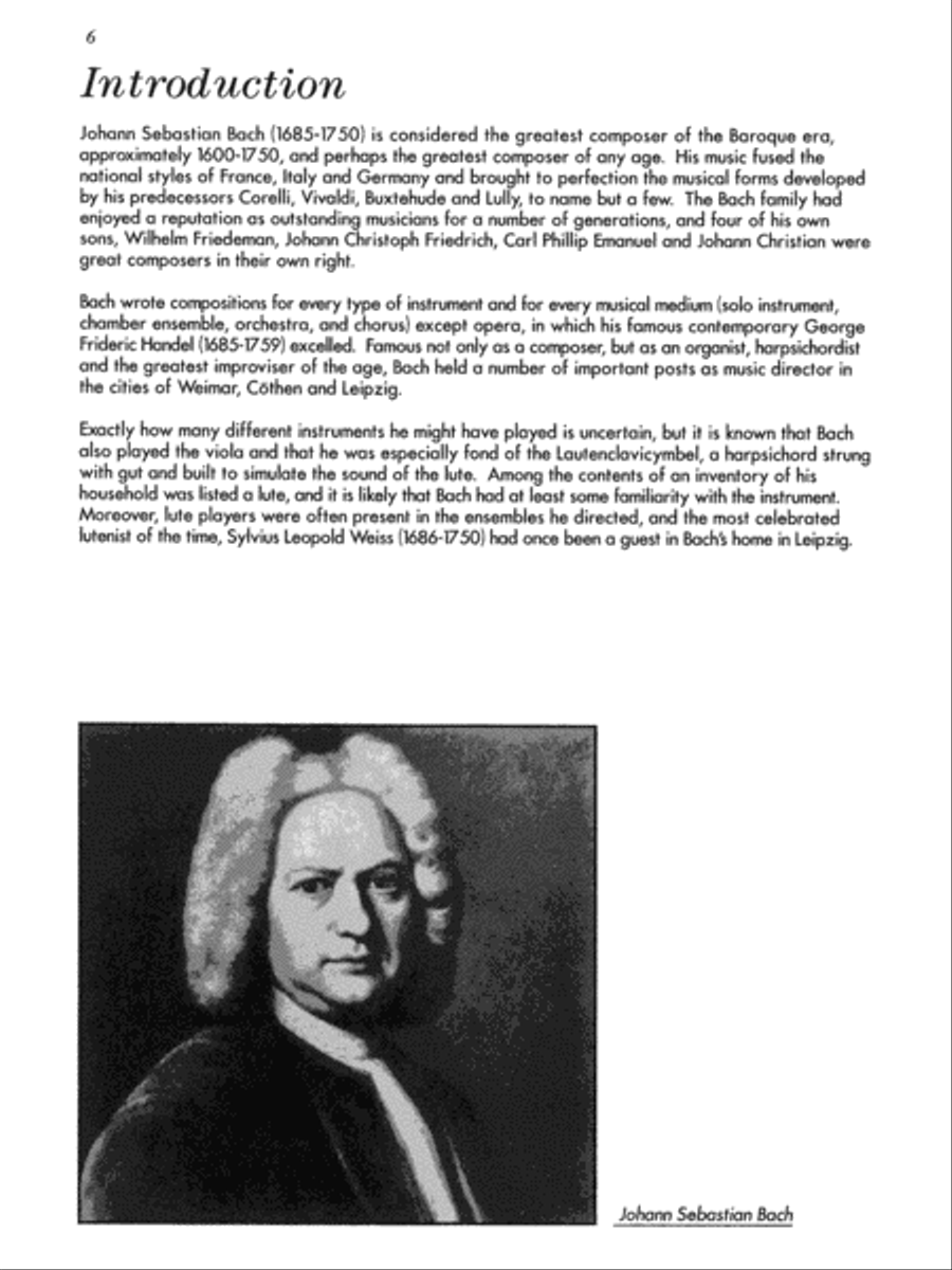 Bach for Guitar - Masters in Tab Electric Guitar scores gallery preview page 6
