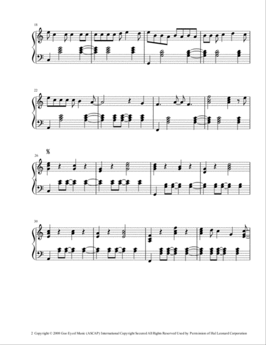 I'm Yours Harp scores gallery preview page 2