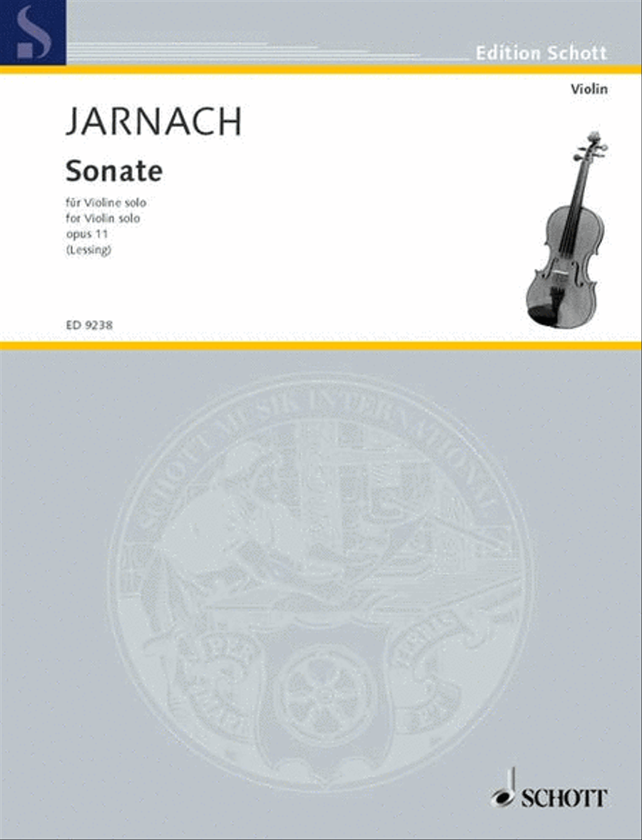 Sonata, Op. 11 Violin Solo scores gallery preview page 1