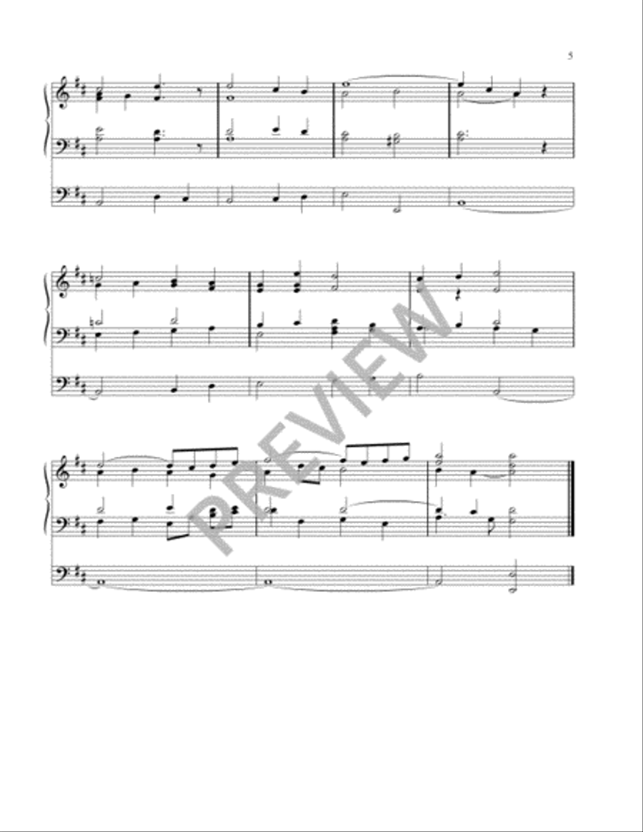 Hymn Harmonizations for Organ - Volume 4 Organ scores gallery preview page 7