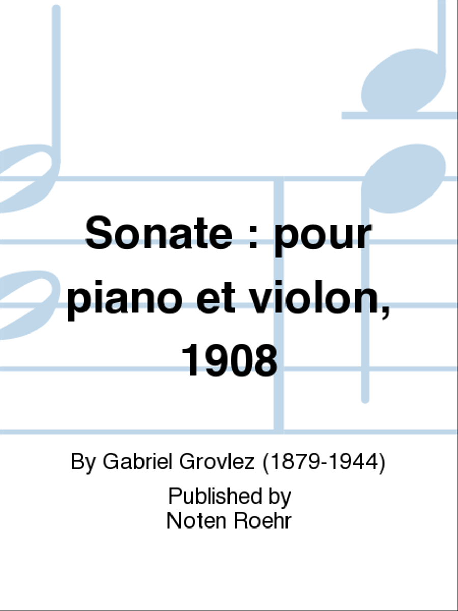 Sonate Sonate Violin Solo scores gallery preview page 1