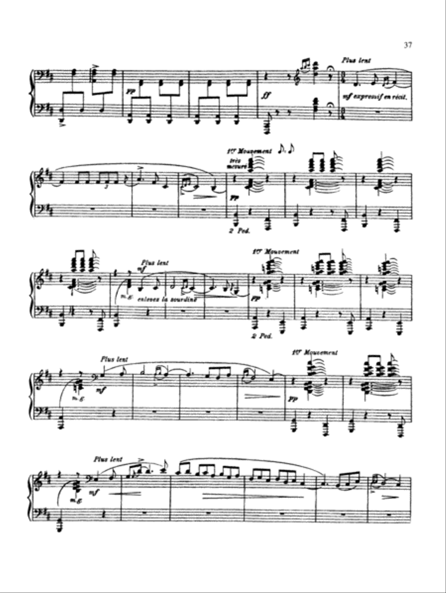 Ravel: Miroirs Piano Solo scores gallery preview page 5