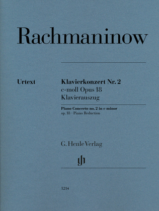 Book cover for Piano Concerto No. 2 in C minor Op. 18